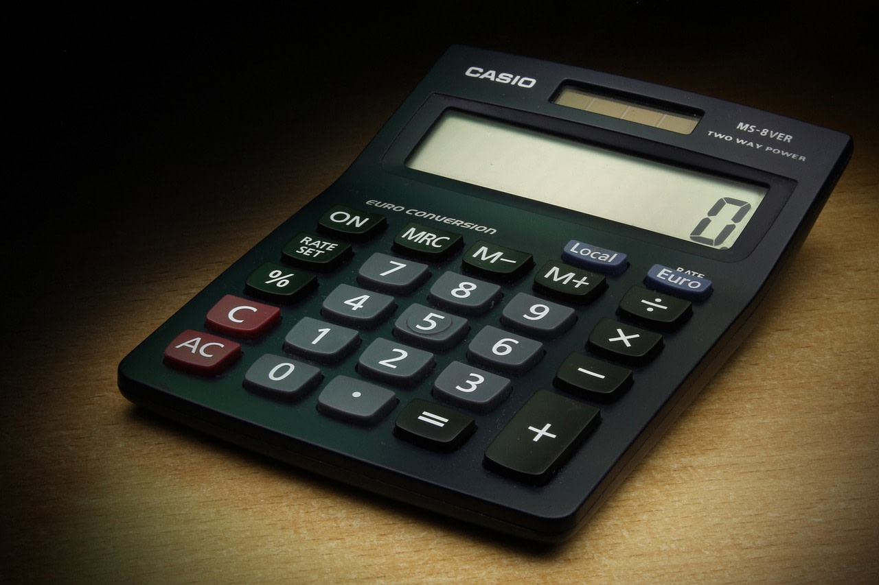 A calculator.