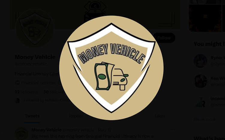 The Money Vehicle logo - yourmoneyvehicle.com