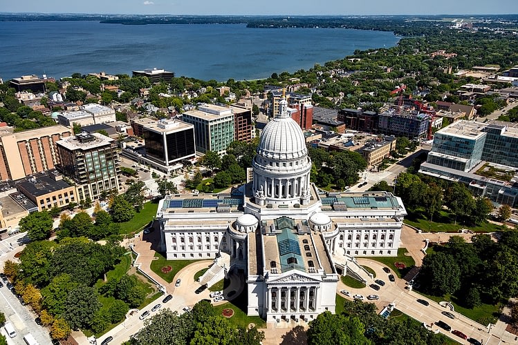Wisconsin's capital, Madison.