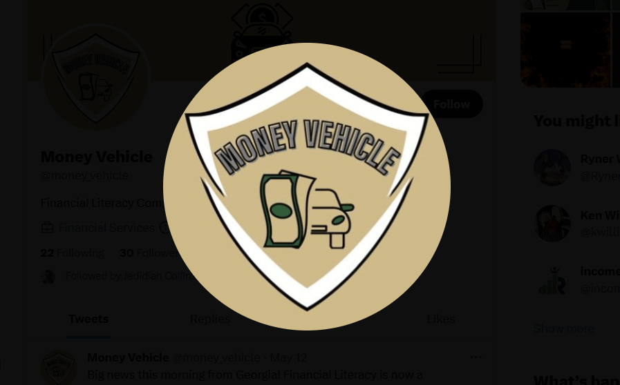 The Money Vehicle logo.